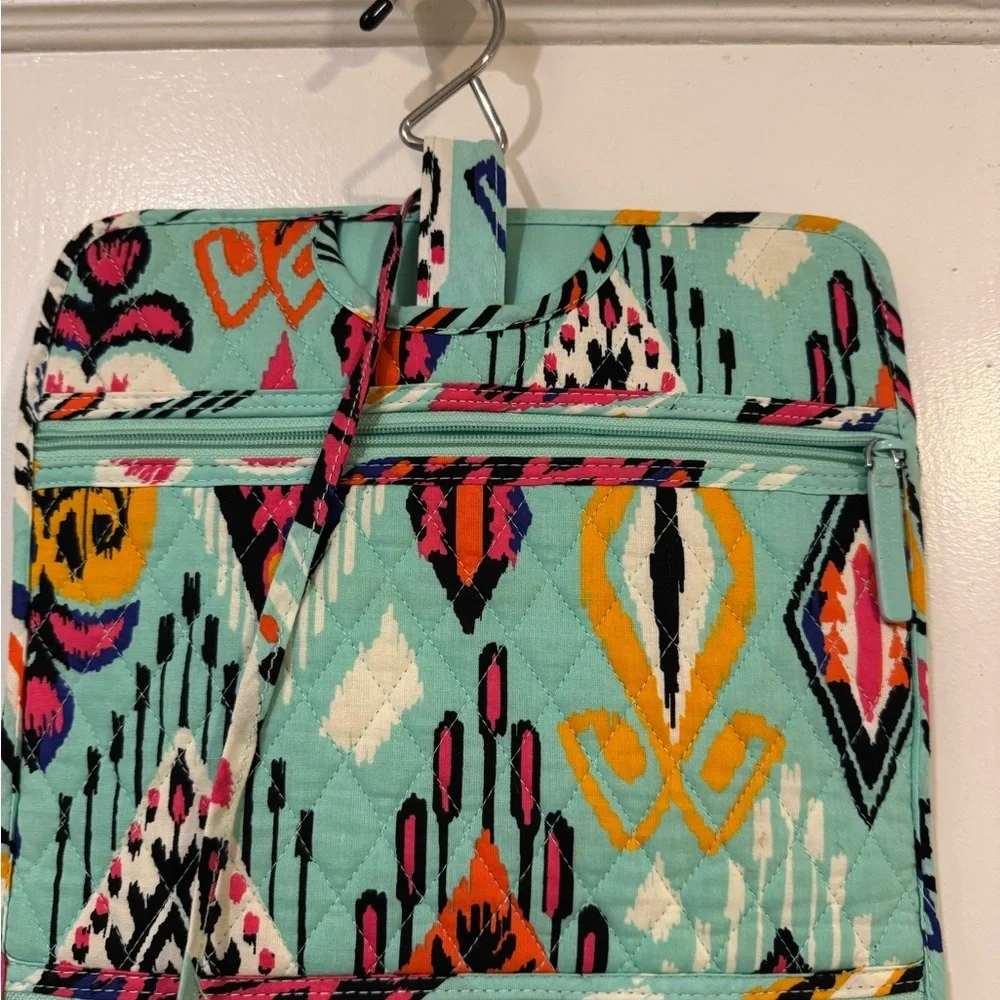 Vera Bradley Hanging Organizer Pueblo Travel Cosmetic Bag Retired Pattern